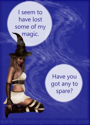 Bewitching greeting cards – card 2