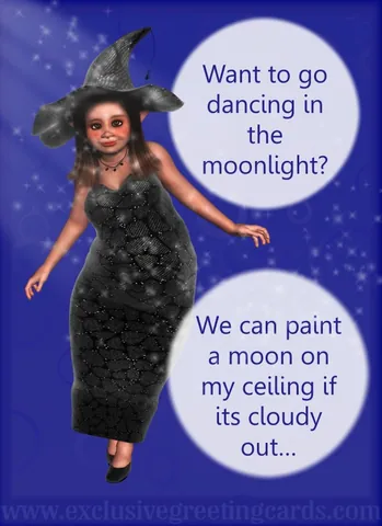 Bewitching greeting cards – card 9