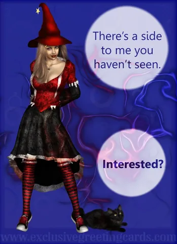 Bewitching greeting cards – card 10